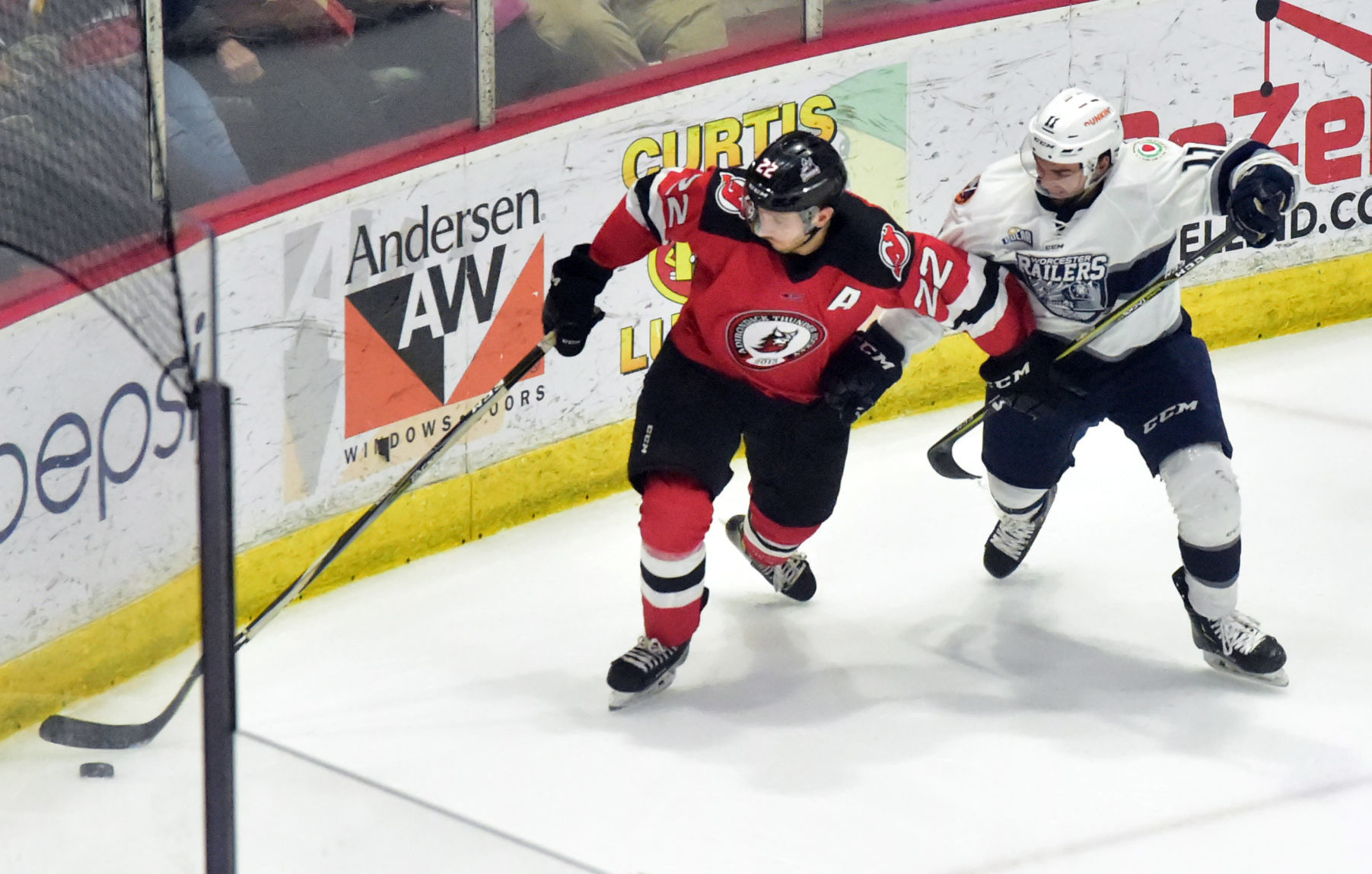 Thunder vs. Worcester